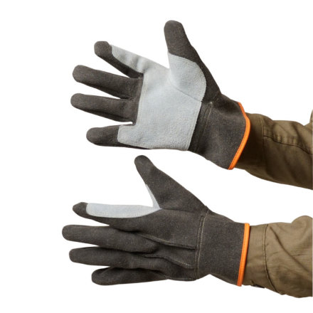 ACE]AG6540 合成皮革 カワテック 外縫い 牛床革アテ付