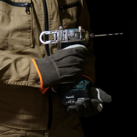 ACE]AG6540 合成皮革 カワテック 外縫い 牛床革アテ付