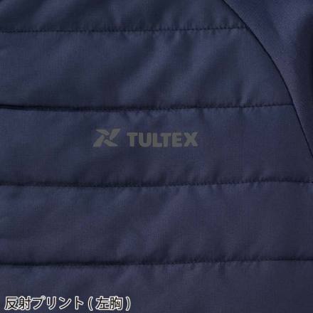 アイトス [TULTEX] AZ-23593 グラフェン中綿ニットコンビパーカ