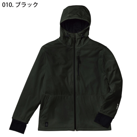 アイトス [TULTEX] AZ-24591 防風ニット 裏キルトパーカジャケット