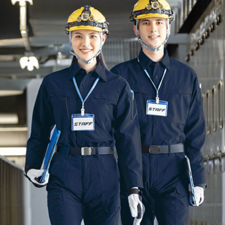 アイトス] AZ-4135 高通気軽量スーパーストレッチ長袖シャツ（男女兼用）