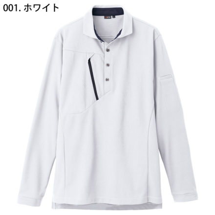 アイトス] AZ-50017 長袖ポロシャツ (男女兼用)