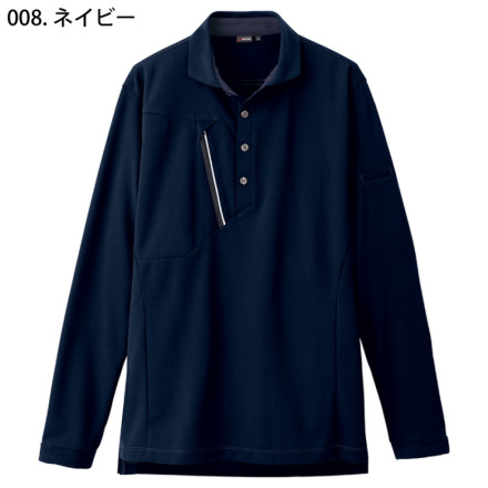 アイトス] AZ-50017 長袖ポロシャツ (男女兼用)