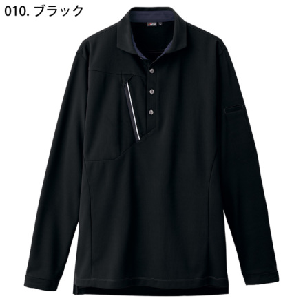 アイトス] AZ-50017 長袖ポロシャツ (男女兼用)