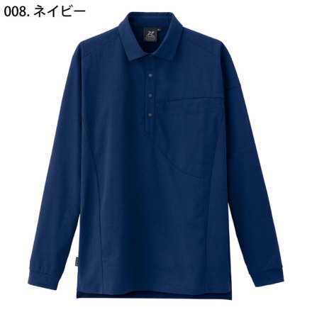 アイトス] AZ-50019 長袖ポロシャツ (男女兼用)