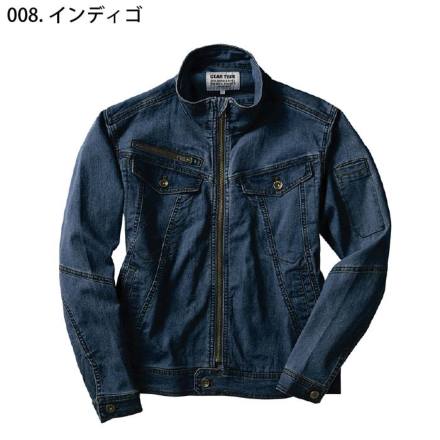 アイトス] AZ-580338 TULTEX ストレッチデニムブルゾン