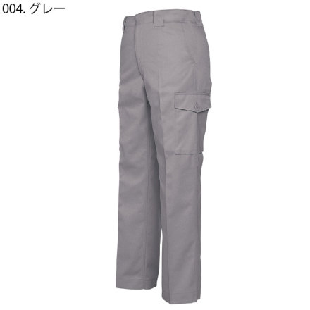 カーゴパンツ 2タック 男女兼用 シルバーグレー 105 アイトス 1651-003-105 (64-8998-57) カーゴパンツ ポケット」の通販｜カウネット