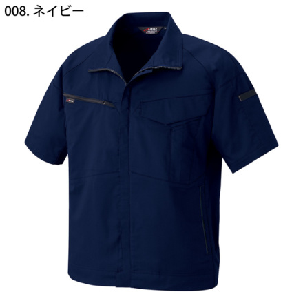 aze道様 アイトス] AZ-6842 半袖ブルゾン(男女兼用)