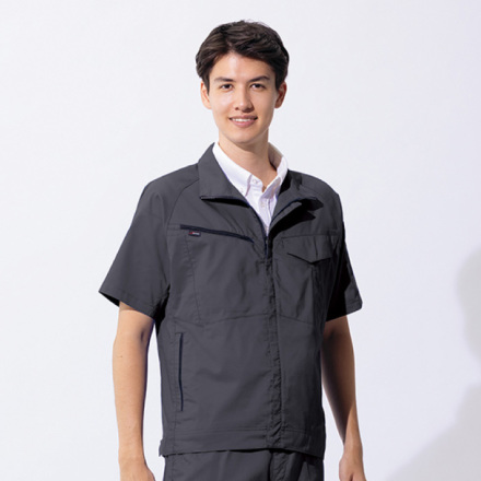 アイトス] AZ-6842 半袖ブルゾン(男女兼用)