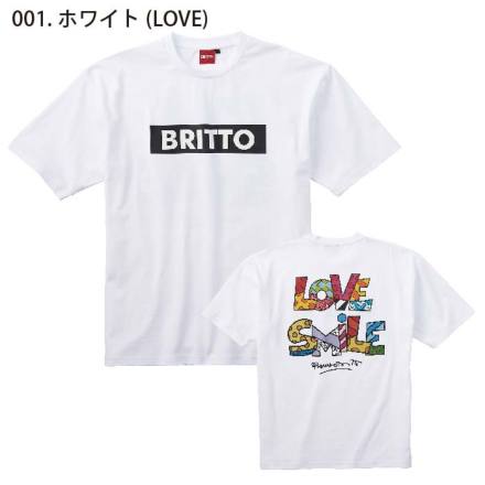 おひ　Bristol ドット柄 半袖Tシャツ L ホワイト アイトス] AZ-772101 BRITTO 半袖Tシャツ