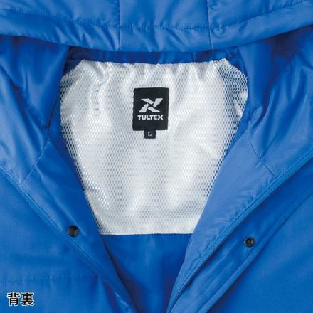専用コート アイトス 作業服 AITOZ TULTEX ベンチコート 防寒着 男女兼用 AZ