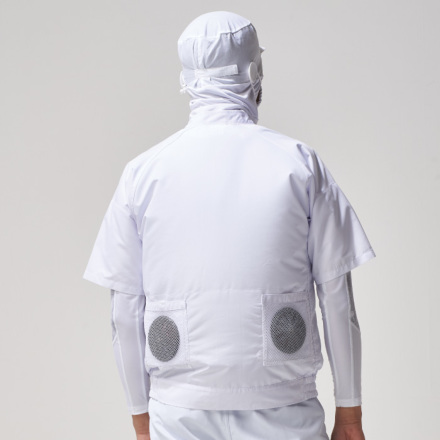 未使用 LL 白衣空調風神服 APEX WIN 白 2着セット fx72359-main.jpg