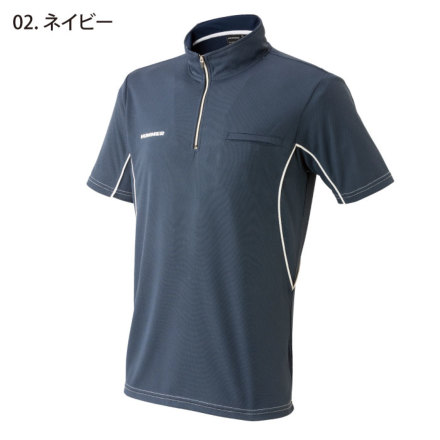 アタックベース] 115425 HUMMER 半袖ジップ