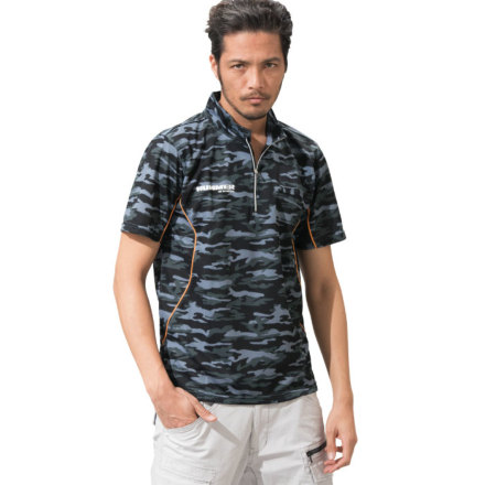 アタックベース] 115425 HUMMER 半袖ジップ