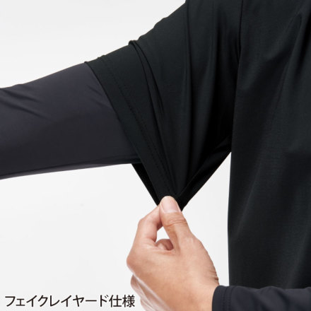 アタックベース] 17115 APEX WIN 冷感レイヤードポロシャツ