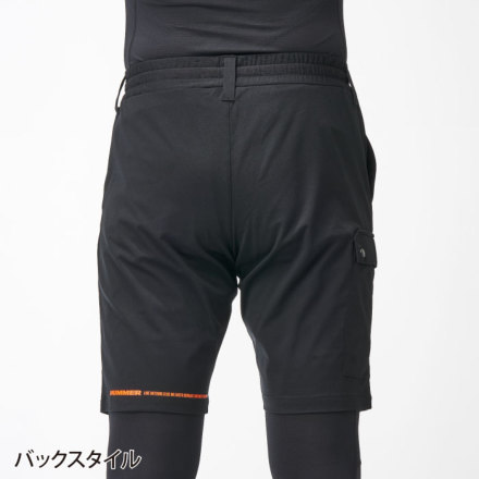 アタックベース] 38571 HUMMER エアピットハーフカーゴパンツ