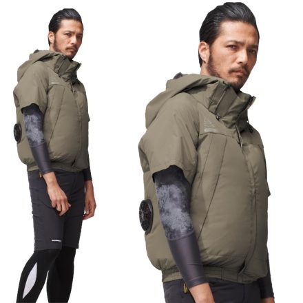 アタックベース] 5545 The tough 空調風神服半袖ブルゾン