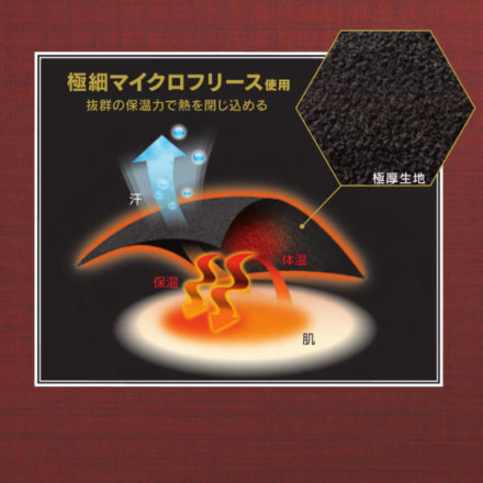 ふぁびページ アタックベース] 67615 蓄熱ジップアップ