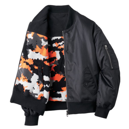 アタックベース] 75001 apexwin リバーシブルMA-1