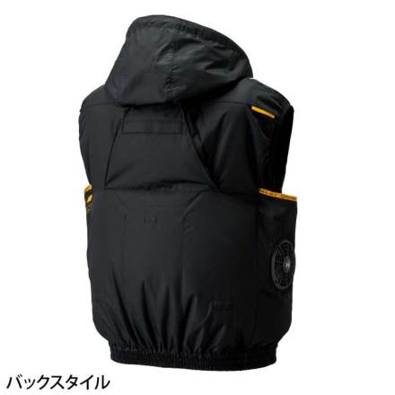 アタックベース] 7700 The tough 空調風神服チタンフードベスト