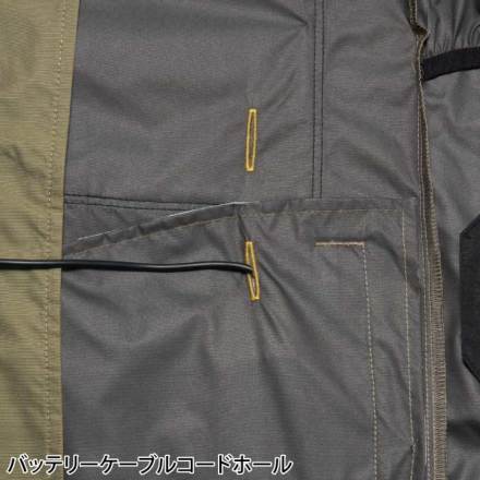 アタックベース] 7700 The tough 空調風神服チタンフードベスト