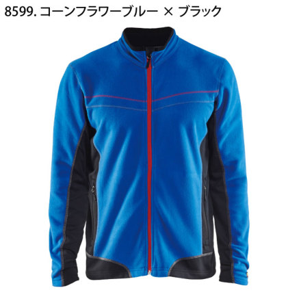 BLAKLADER] 8221-1010 マイクロフリースジャケット｜作業服