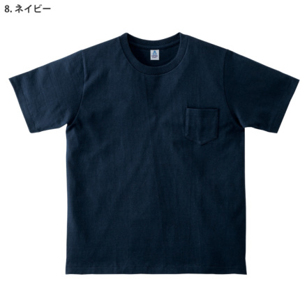 LIFEMAX] MS1145 7.1オンスTシャツ（胸ポケットつき）