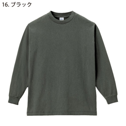 LIFEMAX] MS1171 6.5オンスピグメントダイロングスリーブTシャツ