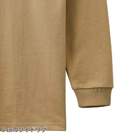 LIFEMAX] MS1610 10.2オンススーパーヘビーウエイトモックネックTシャツ