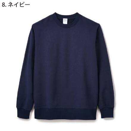 LIFEMAX] MS2122 10オンスフレンチテリークルーネックトレーナー