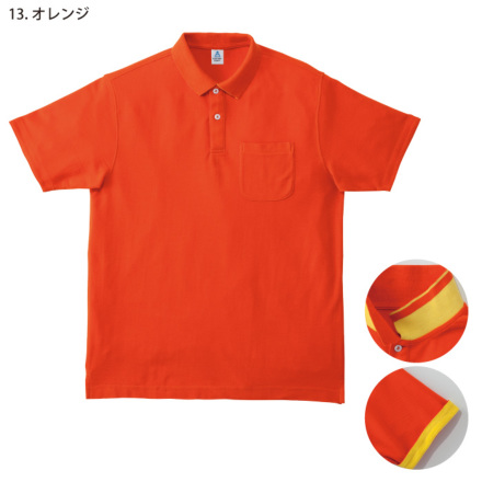 [LIFEMAX] MS3116 2wayカラーポロシャツ