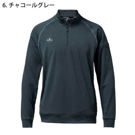 バートル] 4113 ハーフジップシャツ(ユニセックス) ☆2026秋冬/新商品