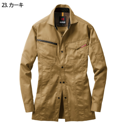 バートル] 1715 長袖シャツ(ユニセックス)