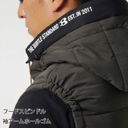 バートル] 5034 防寒フーディベスト