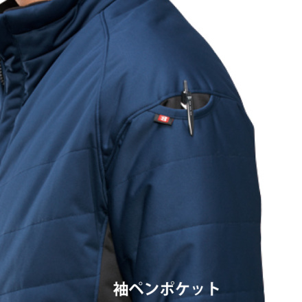 バートル] 7410 防風ストレッチ軽防寒ブルゾン