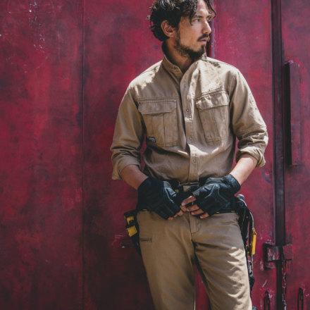 バートル] 8035 長袖シャツ | 作業服・作業着やユニフォームならワーク