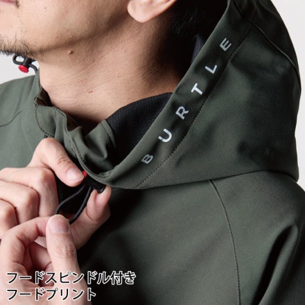 カーキ ホルスター ボタン付き バートル] 821 フーディジャケット(ユニセックス) ☆2024-2025秋冬☆