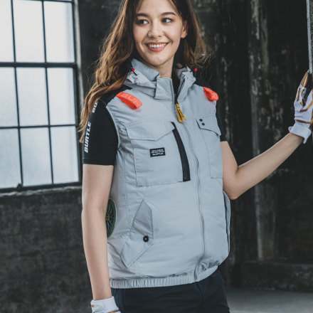 新品　BURTLE　空調服ベスト　AC1154　Lサイズ　ACタクティカルベスト バートル AC1154 [春夏用]エアークラフト ACタクティカルベスト