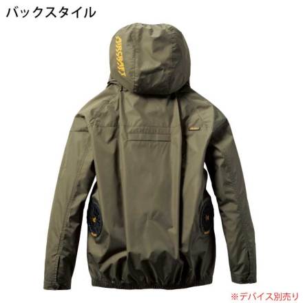 (S) 4つ穴空調服 バートル AC2061 ブラック XL バートル] AC2061 エアークラフトブルゾン☆2025春夏/新商品☆