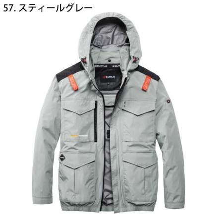 ハイバックファン取付[バートル] AC2101 エアークラフトブルゾン