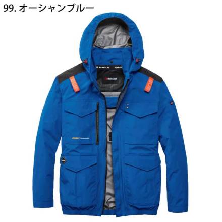 ハイバックファン取付[バートル] AC2101 エアークラフトブルゾン