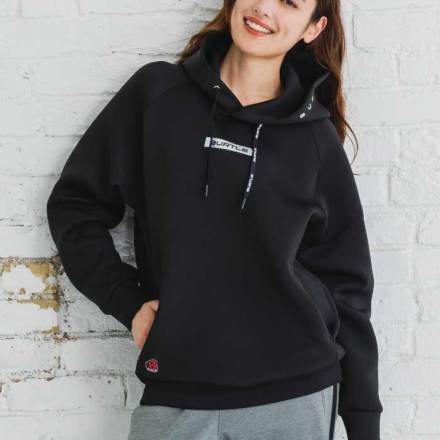 サーティーフォー 34UNITED ATHLE フード付きアウター M ブラック サーティーフォー 34UNITED ATHLE フード付きアウター M