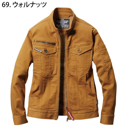 バートル] 5001 ストレッチデニムジャケット(ユニセックス)【大