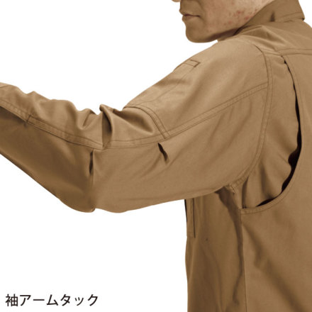 バートル] 8035 長袖シャツ 【大サイズ】 | 作業服・作業着や