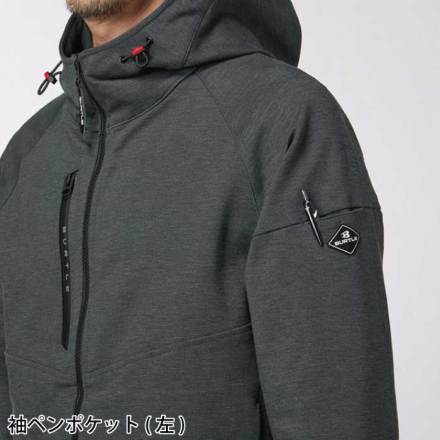 バートル] 851 フーディブルゾン(ユニセックス) 【大サイズ】☆2025-26