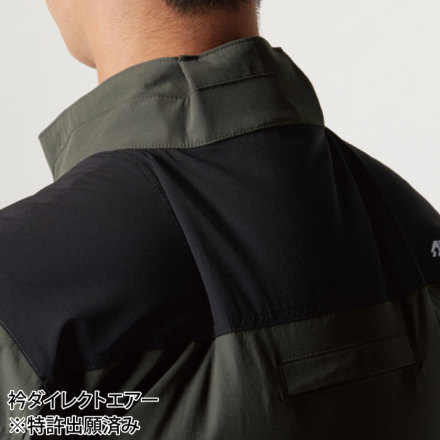 BURTLE AC2004 空調服 XXL バートル] AC2004 エアークラフトベスト(サイドファンモデル