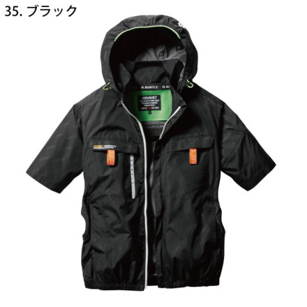【保証書付】 バートル] エアークラフト半袖ブルゾン☆2024春夏/新商品 AC2026 暑さ対策・冷却グッズ