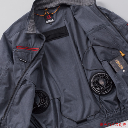 バートル] AC7146 エアークラフト半袖ブルゾン【大サイズ】