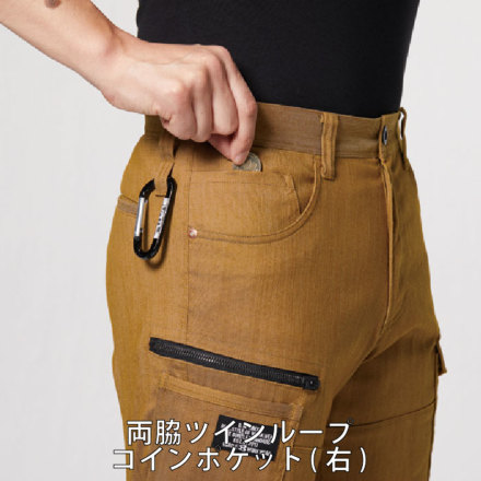 ベルルッティ　カーゴパンツ ベルト×ZIPデザインカーゴパンツ | VOLCAN&APHRODITE