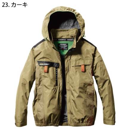 バートル　AC長袖ブルゾン　3XLサイズ　ターコイズ 3XL BURTLE バートル 空調作業服 作業着 エアークラフトブルゾン